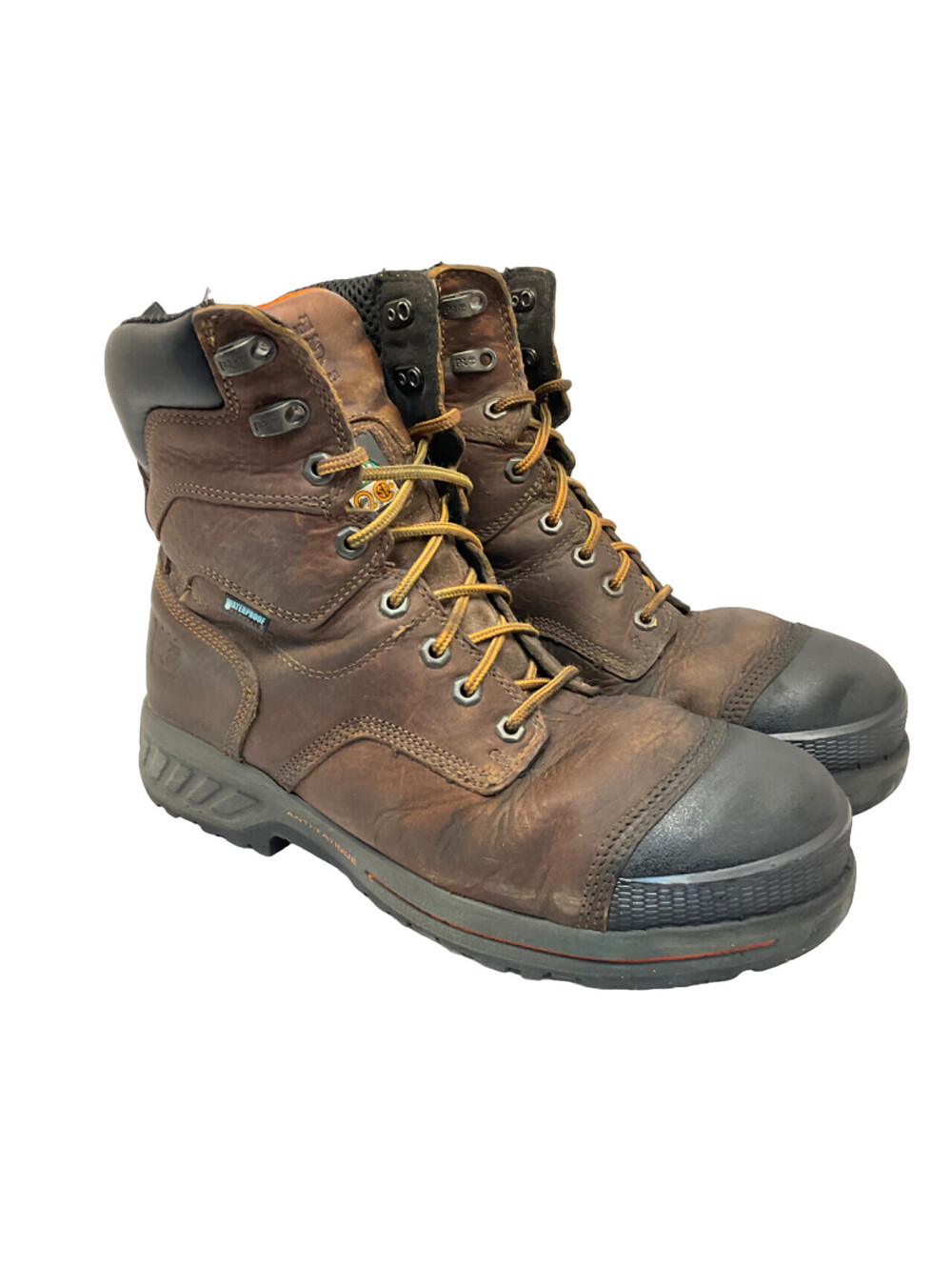 Timberland PRO Men's 8" Endurance HD CTCP Work Boots A1Q5U Brown Size 13W